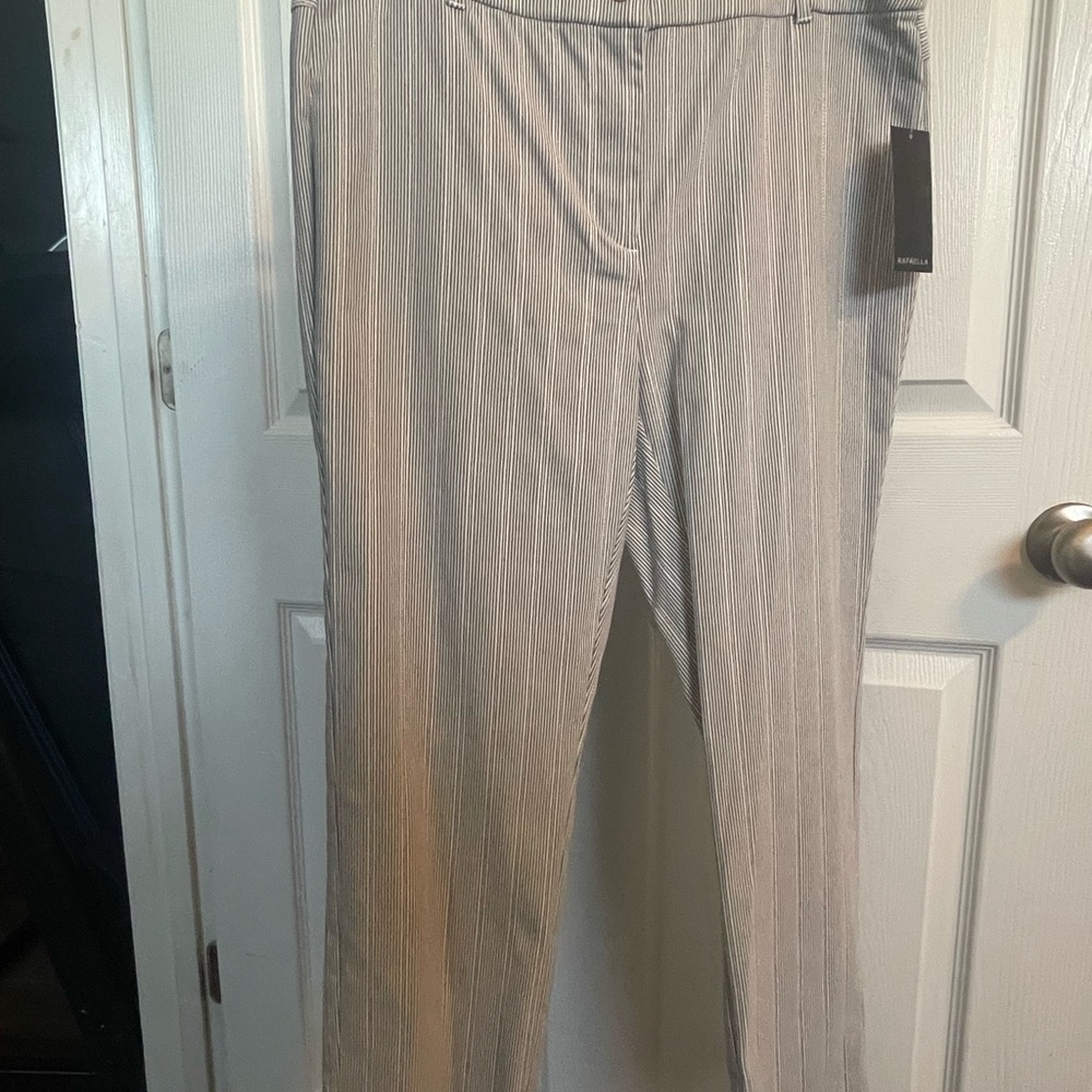 Rafaella Women’s Striped Dress Pants